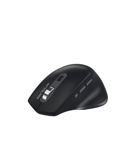 Mouse SERIOUX Mouse Serioux Apex 166 Wireless reincarcabil USB-C, Negru, senzor: Optic, DPI: 800/ 1200/1600/ 2400, conexiune: Do