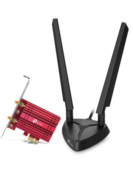Routere Wireless TP-LINK Adaptor wireless TP-Link, ARCHER TXE75E, AX5400, 2 x antene externe Dual-Band 5Ghz, 2.4 Ghz, PCI-E WI-F