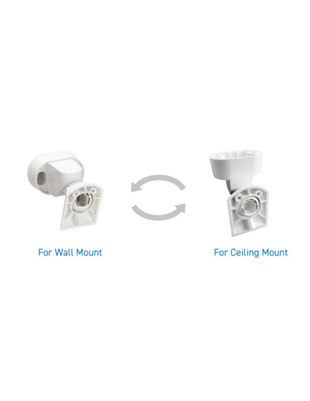 Accesorii OPTEX Suport detector OPTEX CW-G2 - compatibil serie FlipX CW-G2 Instalare pe perete sau tavan Reglabil pe orizontala