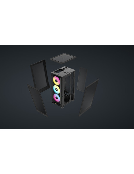 Carcase CORSAIR Carcasa CORSAIR 2000D RGB AIRFLOW, RGB, Micro Tower, Black