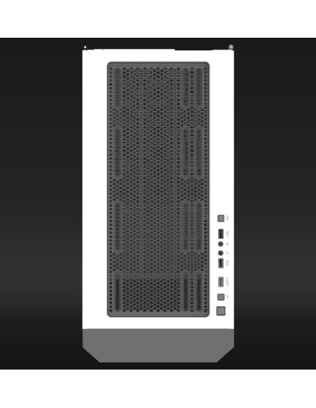 Carcase AQIRYS Carcasa AQIRYS Aquilla, RGB, Mid Tower, White