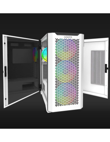 Carcase AQIRYS Carcasa AQIRYS Aquilla, RGB, Mid...
