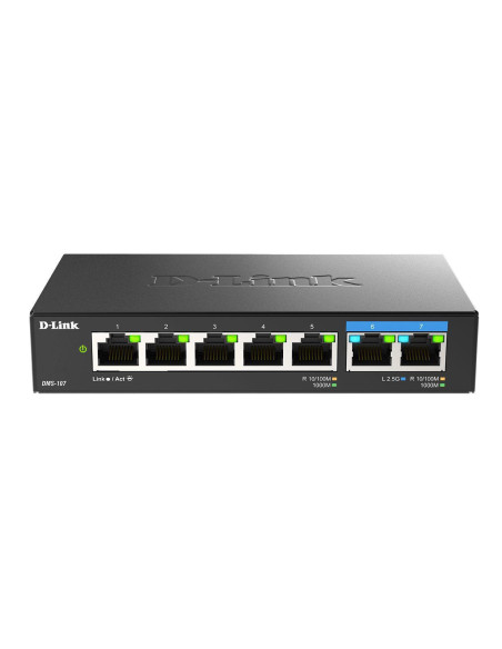 Switch-uri D-Link switch DMS-107, 7 porturi, Standarde si protocoale: IEEE 802.3 10BASE-T, IEEE 802.3u 100BASE-TX, IEEE 802.3ab