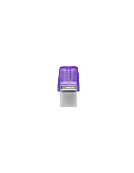 Memorii USB KINGSTON Memorie USB Kingston microDuo 3C 128 GB, USB 3.0, Purpuriu
