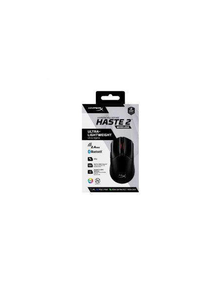 Mouse HP Mouse Gaming Wireless HyperX Pulsefire Haste 2 Wireless, 26000 dpi, Negru