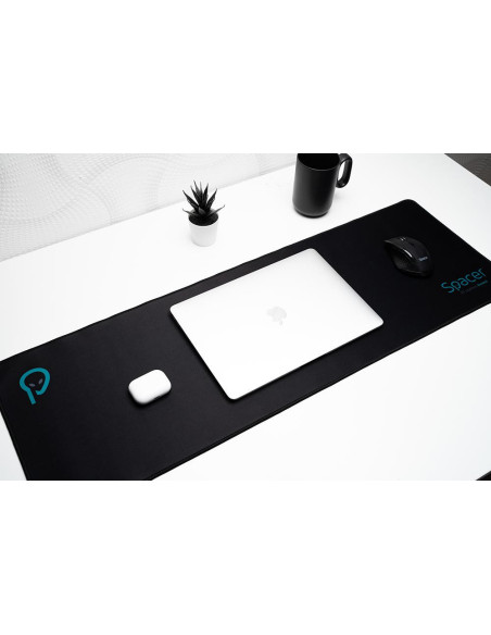 Mouse pad SPACER MOUSE PAD SPACER SP-PAD-GAME-B-BK, cauciuc si material textil, 900x300x3mm, negru