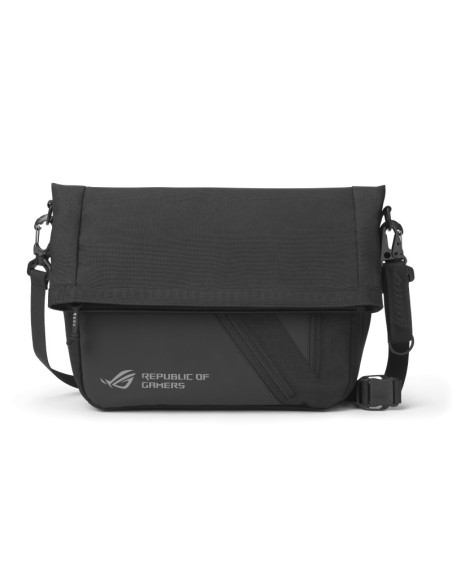 Geantă laptop ASUS Geantă ROG Archer Messenger 14 (90XB07C0-BME000), compatibil laptop 14″, design 10-în-1 cu compartiment princ