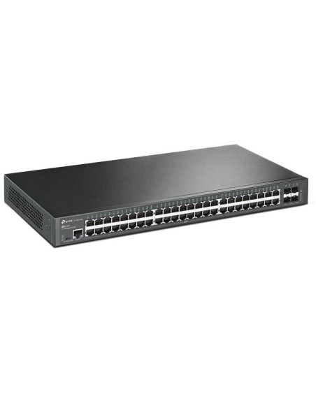 Switch-uri TP-LINK "JetStream™ 48-Port Gigabit L2+ Managed Switch with 4 10GE SFP+ Slots PORT: 48× Gigabit RJ45 Ports, 4× 10G SF