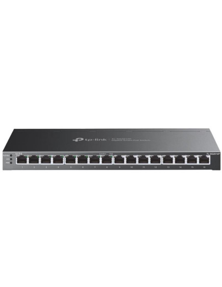 Switch-uri TP-LINK "JetStream™ 16-Port Gigabit Smart Switch with 8-Port PoE+ PORT: 8× Gigabit PoE+ Ports SPEC: 802.3af/at, 120 W
