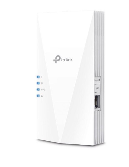 Access point & Range Ext. TP-link AX1800 Wi-Fi6 Range Extender, RE600X, Dual-Band, Standarde wireless: IEEE 802.11a/n/ac/ax 5GHz