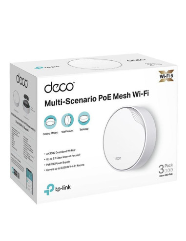 Routere Wireless TP-LINK DECO X50-POE AX3000...