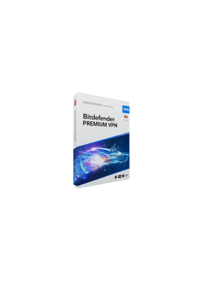 Antivirus BITDEFENDER LIC BIT PREMIUM VPN 10DISP 1AN RETAIL