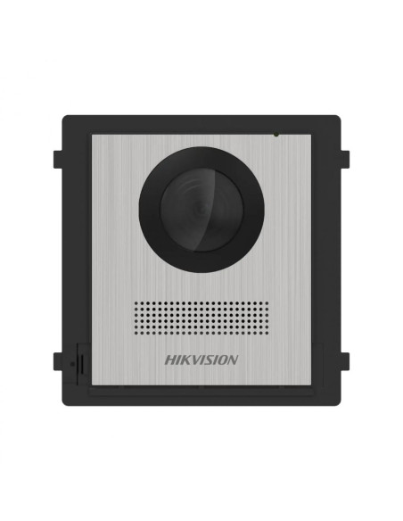 Video HIKVISION Post videointerfon de exterior pentru blocuri Hikvision DS-KD8003-IME1 (B)NS 2MP HD Camera, Fish eye, IR Supplem