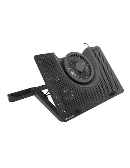 Stand & cooling pad GENESIS Stand/Cooler laptop Genesis Oxid 550 , dimensiune maxima laptop 17.3", 4 ventilatoare 60 mm + 1 vent