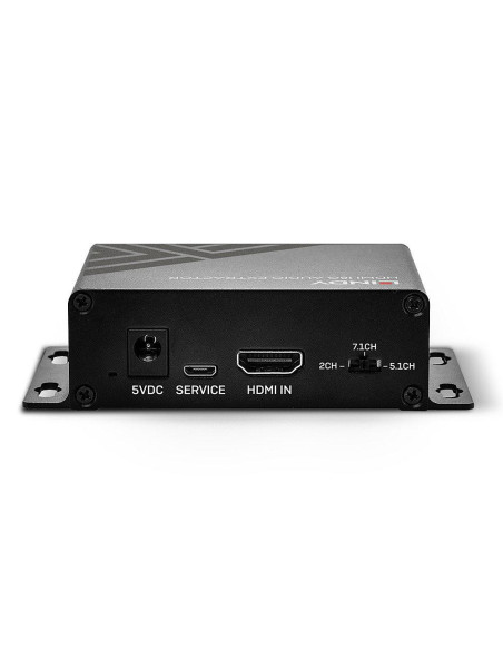 Extendere audio-video Lindy extractor Audio HDMI 4K60, interfata HDMI 2.0, latime de banda 18Gbps, interfata audio: SPDIF, analo