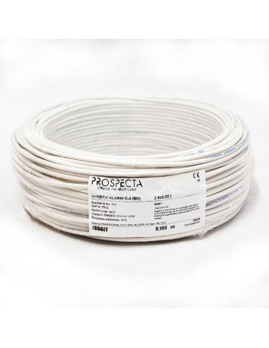 Accesorii PROSPECTA Cablu alarma 4 x 0.22...