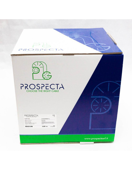 Accesorii PROSPECTA Cablu FTP CAT 5E 4x2xAWG24, cupru 100%, cod: H0107/E/W, pentru retelistica (pana la 100MHz), numar perechi: