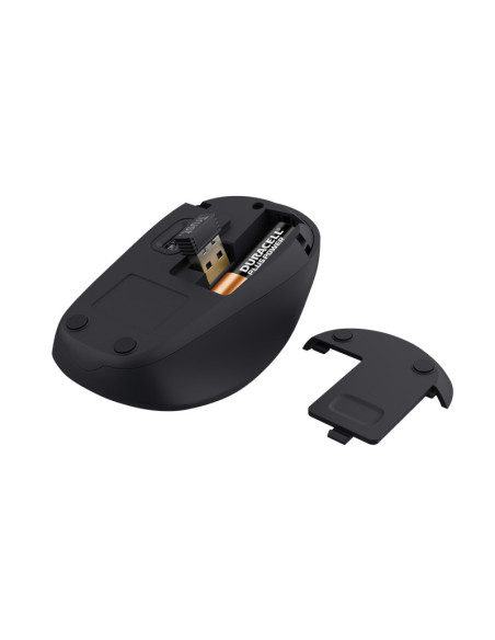 Mouse TRUST Mouse Wireless Trust Yvi+ Silent Wireless, 1600 dpi, negru