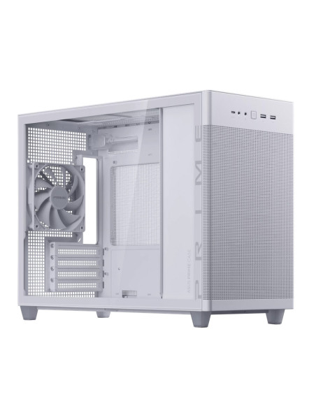 Carcase ASUS Carcasa ASUS AP201 PRIME CASE TG WHITE, Mini Tower, White