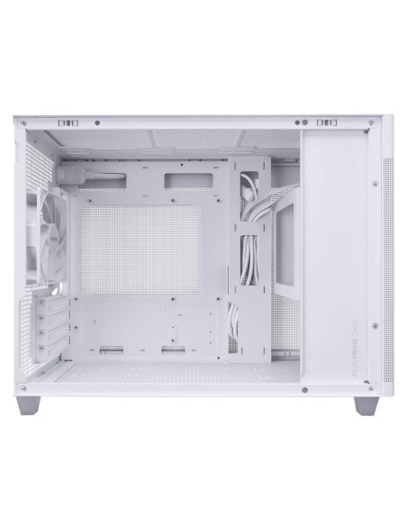 Carcase ASUS Carcasa ASUS AP201 PRIME CASE TG WHITE, Mini Tower, White