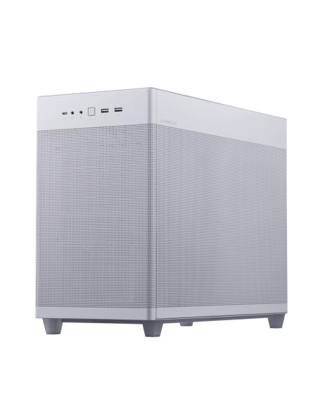 Carcase ASUS Carcasa ASUS AP201 PRIME CASE TG WHITE, Mini Tower, White