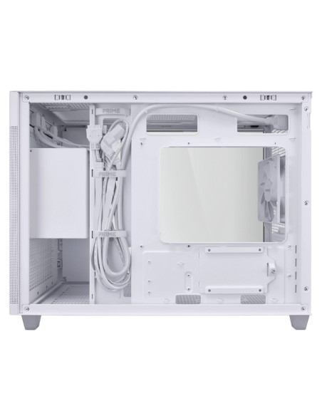 Carcase ASUS Carcasa ASUS AP201 PRIME CASE TG WHITE, Mini Tower, White