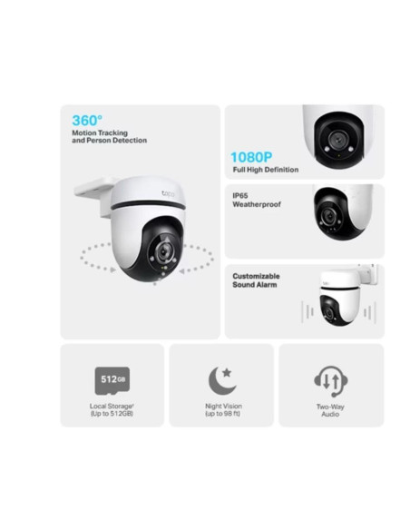 Camere supraveghere IP TP-LINK WIFI CAM PAN/TILT NIGHT FHD C500