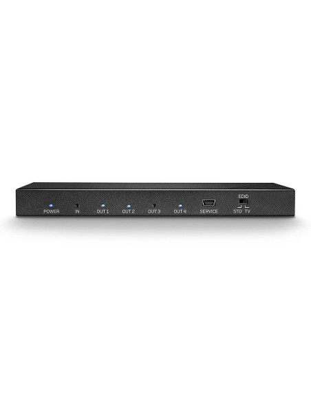Splittere audio-video LINDY Splitter semnal video Lindy 4x HDMI 2.0 18G, latime de banda 18Gbps, rezolutie maxima 3840x2160, aud