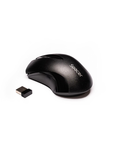 Mouse SPACER Mouse Wireless SPACER SPMO-W12, 1001 2000 dpi, Negru