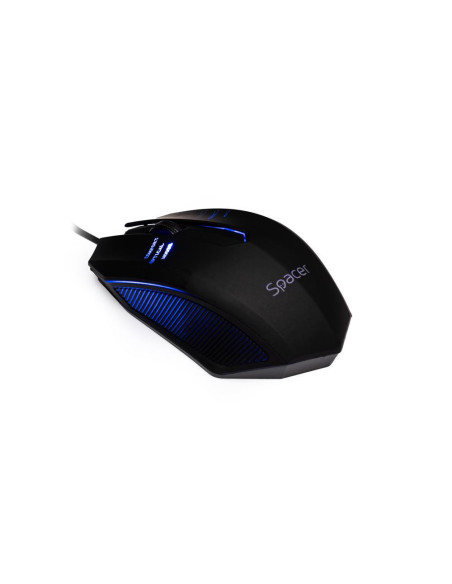 Mouse SPACER Mouse SPACER SPMO-M20, 1000 dpi, Negru