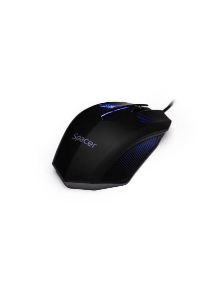 Mouse SPACER Mouse SPACER SPMO-M20, 1000 dpi, Negru