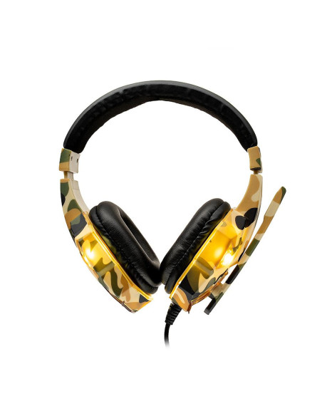 Casti audio SPACER Casti cu micr. Spacer Gaming, camo, fir