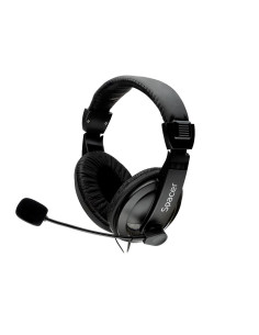 Casti audio SPACER Casti cu micr. Spacer, multimedia, negru