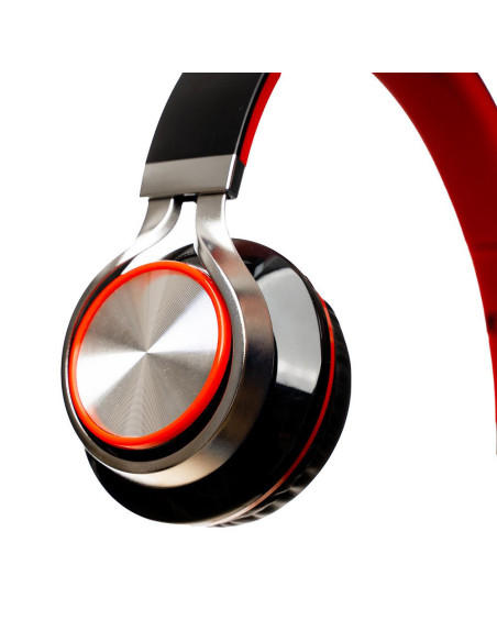 Casti audio SPACER Casti Over-ear Spacer SPHS-SILVER, Wired, Rosu