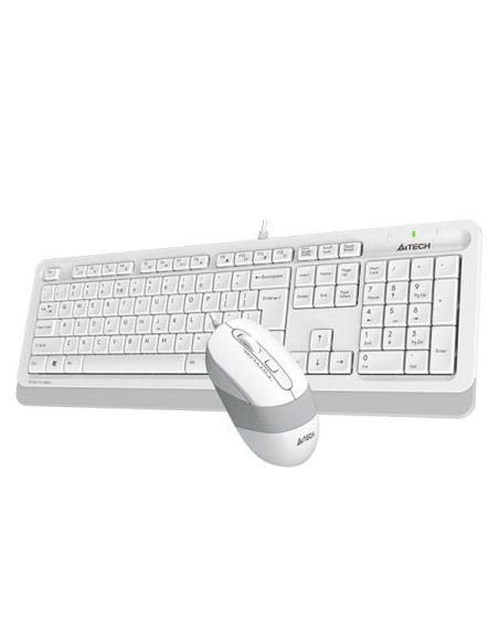 Access point & Range Ext. A4TECH Kit Wired tastatura si mouse A4TECH Fstyler FM10+FK10, Alb