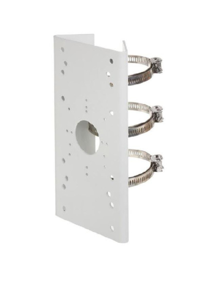 Accesorii HIKVISION Suport de montaj pe stalp Hikvision DS-1275ZJ-Y, dimensiuni: 67 mm to 127 m, greutate: 1480 g .