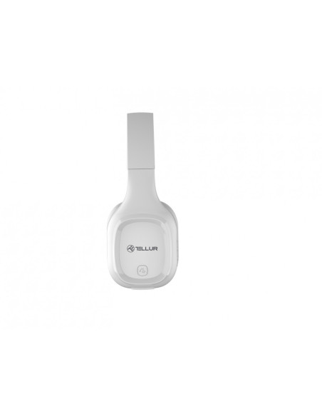 Casti audio TELLUR Casti Head-band Tellur Pulse, Wireless/Wired, Alb