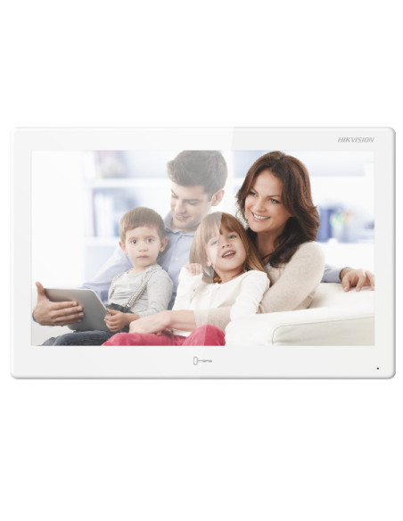 Video HIKVISION Post interior videointerfon 10.1inch cu Android, Hikvision DS-KH9510- WTE1B WIFI, apelare video si deschidere us