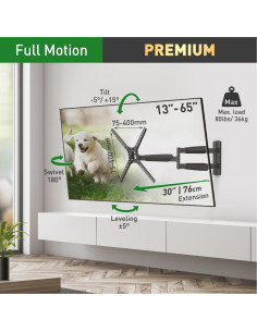 Suport TV / Monitor BARKAN Suport TV de perete Barkan, cu...
