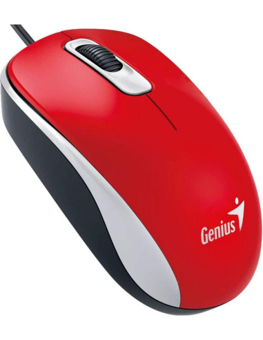 Mouse GENIUS Mouse GENIUS DX-110, 1000 dpi, rosu