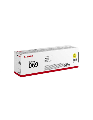 Tonere CANON CRG069Y YELLOW TONER CARTRIDGE