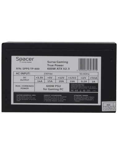 Surse PC SPACER Sursa Spacer True Power TP600,...