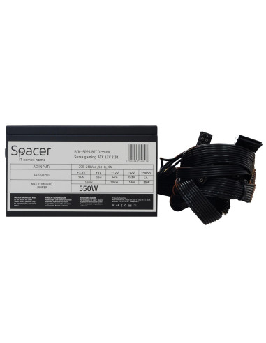 Surse PC SPACER Sursa Spacer BZCO-550, 80+...