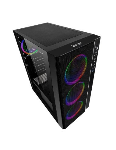 Carcase SPACER Carcasa Spacer Rainbow, ATX,...