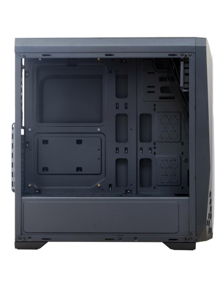 Carcase SPACER Carcasa SPACER SPCS-GC-FLASH, RGB, Mid Tower, Black