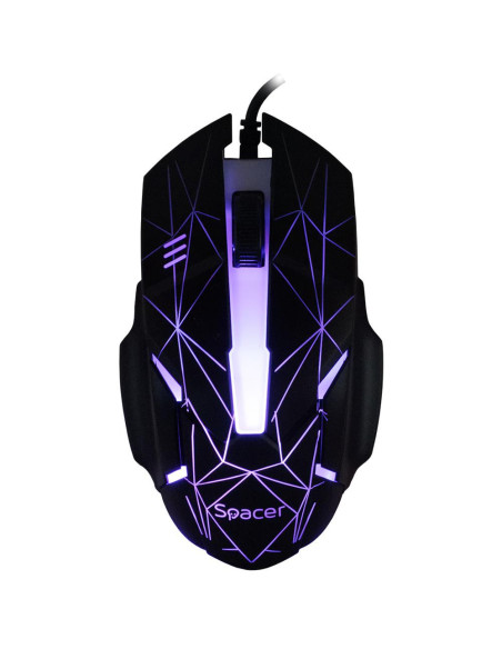 Kit mouse tastatura SPACER Kit Wired tastatura si mouse SPACER SP-GK-01, taste numerice, Negru