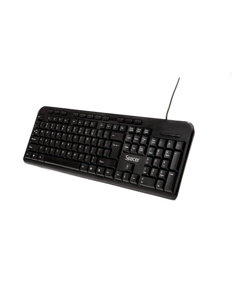Tastaturi SPACER Tastatura SPACER SPKB-169, RGB, USB, Negru