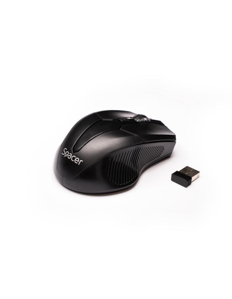 Mouse SPACER Mouse Wireless SPACER SPMO-W02, 1600 dpi, Negru