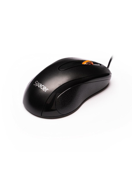 Mouse SPACER Mouse SPACER SPMO-F01, 1000 dpi, Negru