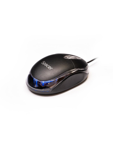 Mouse SPACER MOUSE Spacer cu fir USB optic...